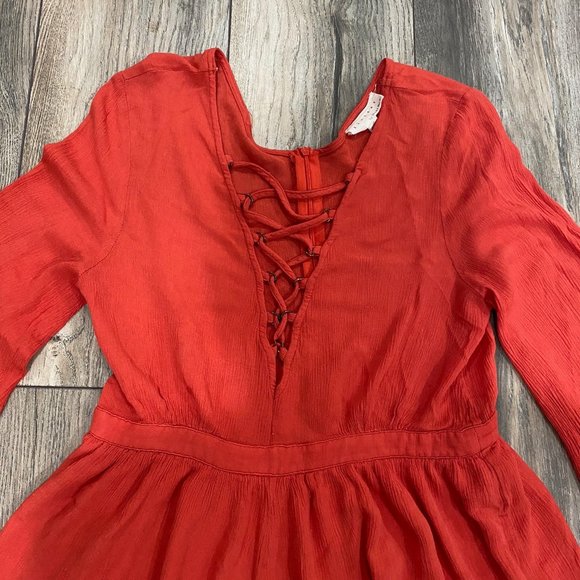DANCE AND MARVEL RUFFLE SLEEVE ROMPER - Picture 5 of 7